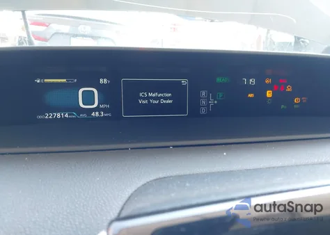 2017 Toyota Prius Two из США, поврежденный, VIN JTDKBRFU3H3564544